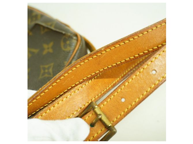Louis Vuitton Monogram Jeune Fille GM Shoulder Bag Brown - view 12
