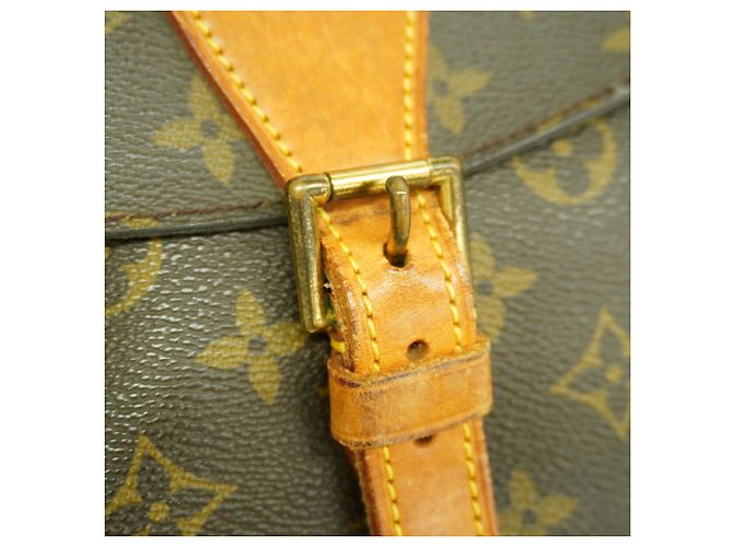 Louis Vuitton Monogram Jeune Fille GM Shoulder Bag Brown - view 13