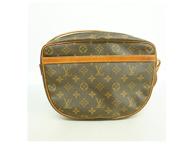 Louis Vuitton Monogram Jeune Fille GM Shoulder Bag Brown - view 14