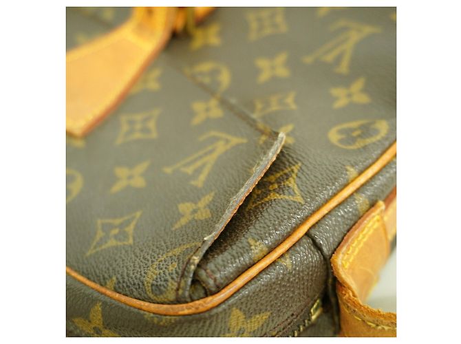 Louis Vuitton Monogram Jeune Fille GM Shoulder Bag Brown - view 6