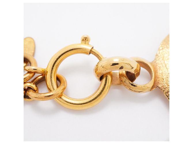 Collana Chanel placcata oro D'oro - vista 4