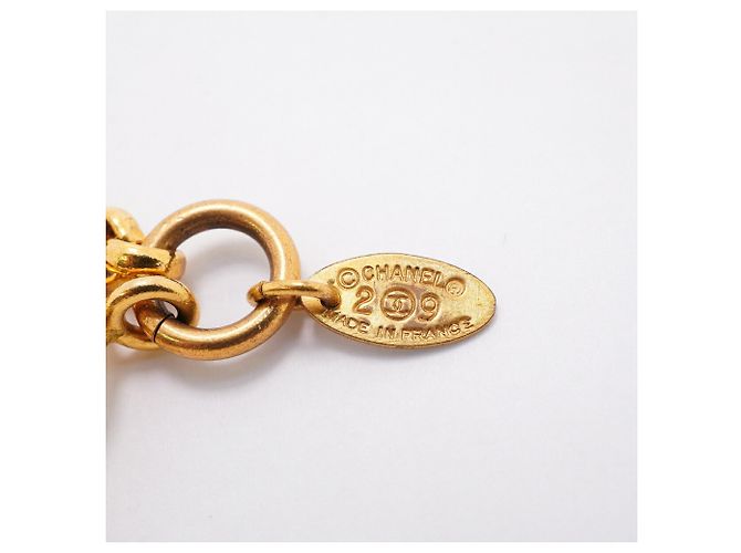 Collana Chanel placcata oro D'oro - vista 5