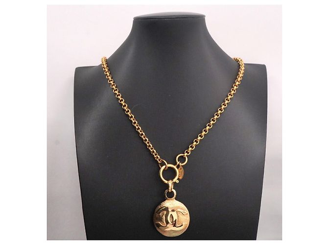 Collana Chanel placcata oro D'oro - vista 6