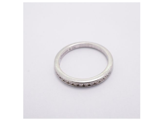Autre Marque Tiffany & Co. Half Eternity Band Ring mit Kanalfassung - Ansicht 3