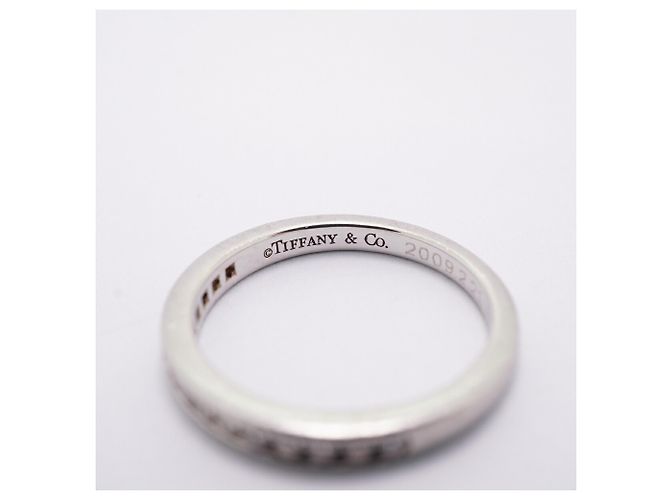 Autre Marque Tiffany & Co. Half Eternity Band Ring mit Kanalfassung - Ansicht 4