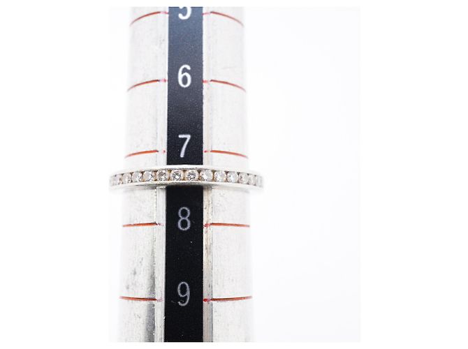 Autre Marque Tiffany & Co. Half Eternity Band Ring mit Kanalfassung - Ansicht 7