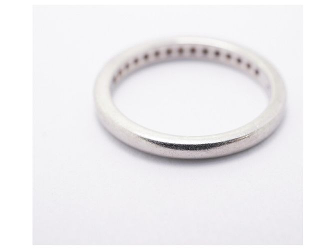 Autre Marque Tiffany & Co. Half Eternity Band Ring mit Kanalfassung - Ansicht 9