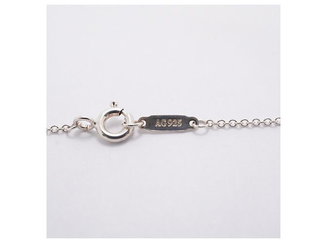 Autre Marque Collana Tiffany & Co. Double Return to Heart Blu - vista 5