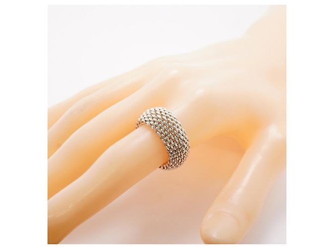 Autre Marque Tiffany & Co. Somerset Mesh Ring - Ansicht 6