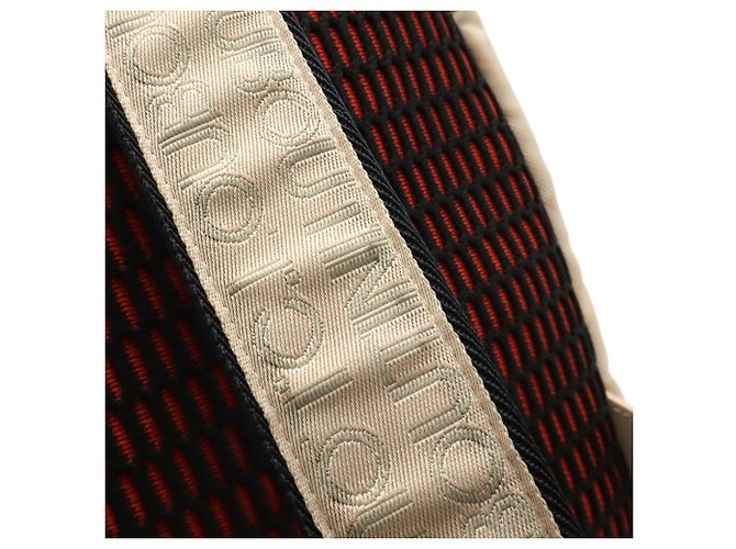 Zaino Christian Louboutin Backparis Nero Beige - vista 6