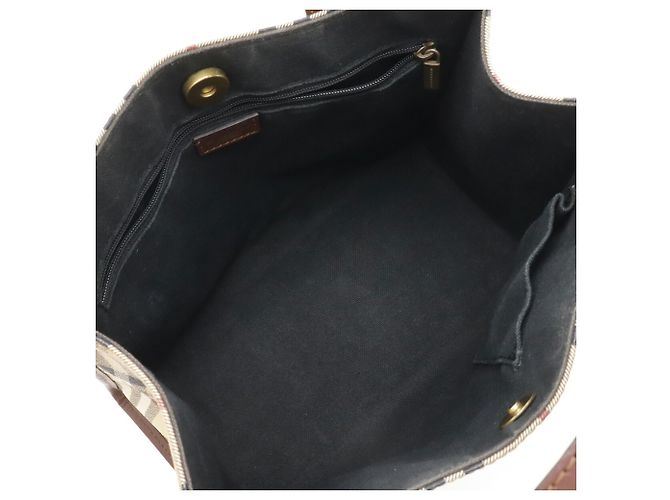 Sac à main/Sac cabas Burberry Nova Check Marron Noir Beige Bordeaux - vue 6