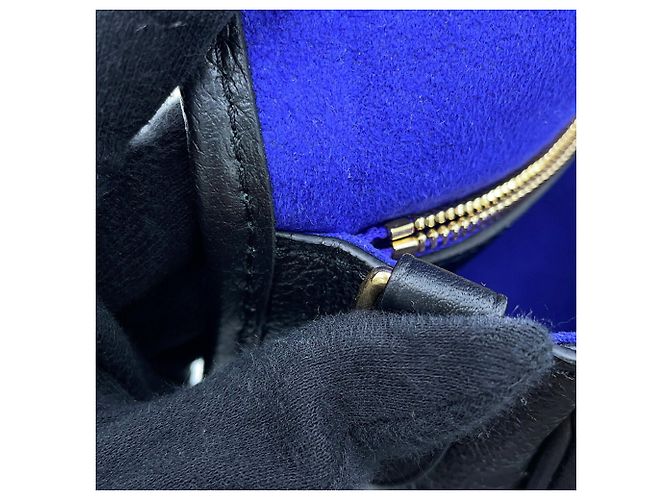 Louis Vuitton Monogram Empreinte Shoulder Bag Black Purple - view 7