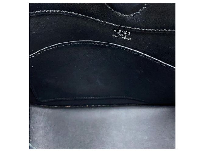 Hermès Borsa Tote Hermes Kara Black Attrage Nero - vista 10