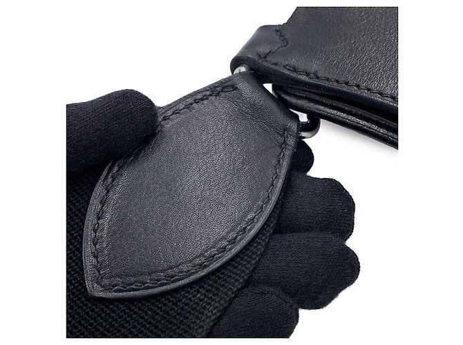 Hermès Borsa Tote Hermes Kara Black Attrage Nero - vista 11