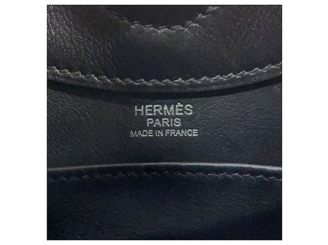 Hermès Borsa Tote Hermes Kara Black Attrage Nero - vista 15