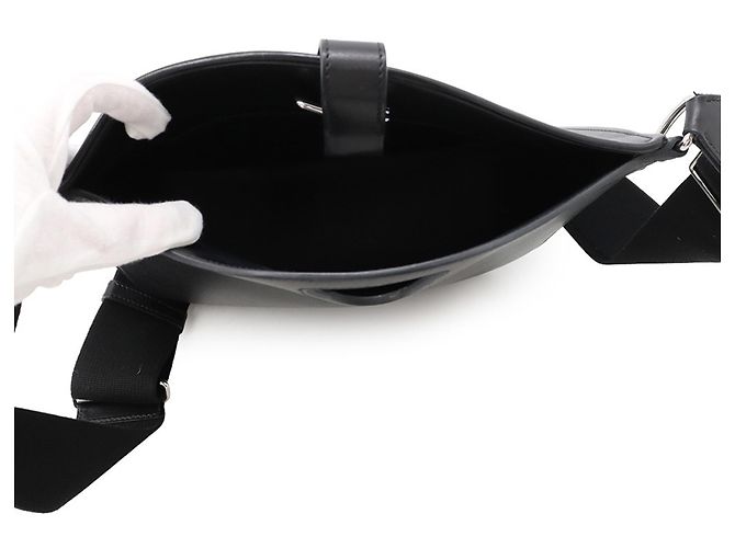 Hermès Borsa Tote Hermes Kara Black Attrage Nero - vista 5