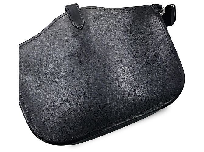 Hermès Borsa Tote Hermes Kara Black Attrage Nero - vista 7