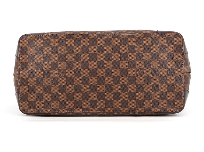 Bolso de hombro Louis Vuitton Damier Ebene Hampstead MM Roja - vista 3