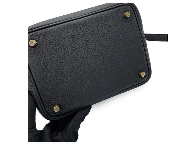 Hermès Hermes Picotin Lock PM Handtasche Schwarz - Ansicht 8