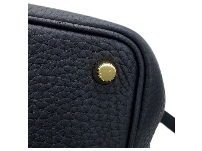 Hermès Hermes Picotin Lock PM Handtasche Schwarz - Ansicht 9