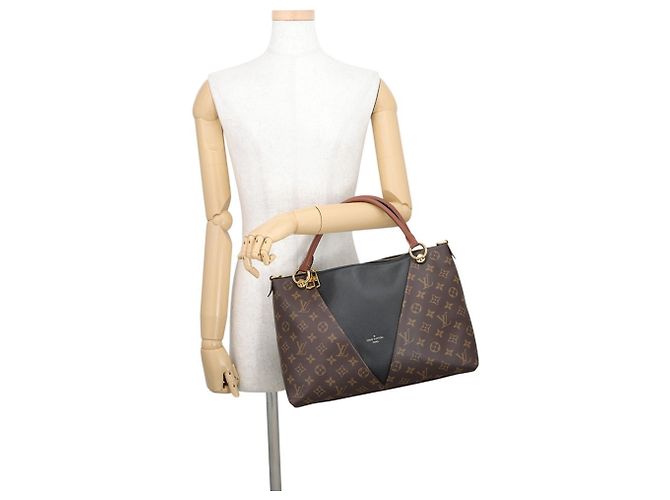 Louis Vuitton Monogram V Tote MM Preto - vista 4