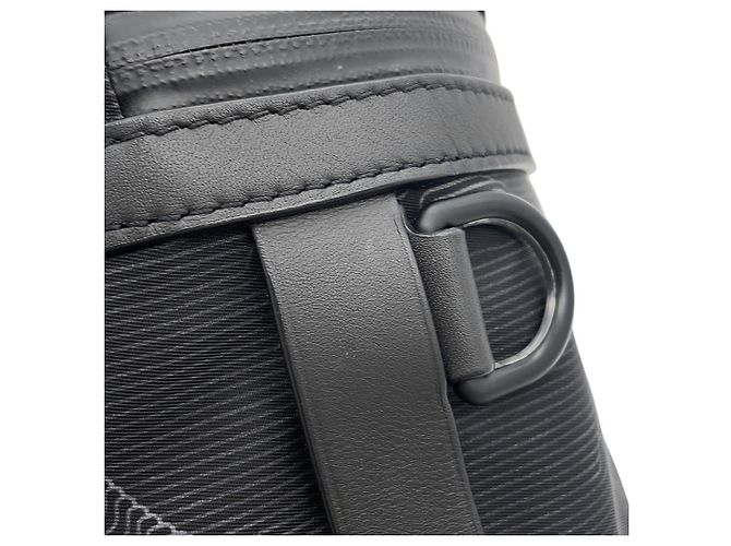 Polochon Bolsa de Ombro Louis Vuitton Monogram Preto - vista 9