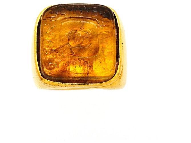 Chanel Ring plattiert Gold Golden - Ansicht 2