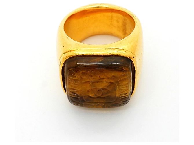Chanel Ring plattiert Gold Golden - Ansicht 3