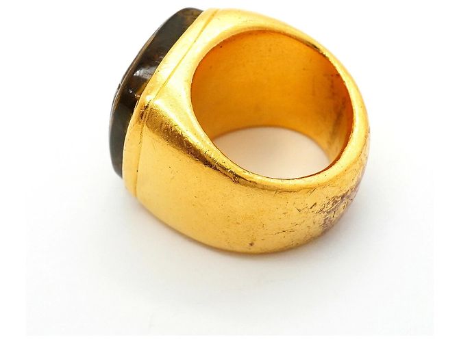Chanel Ring plattiert Gold Golden - Ansicht 8