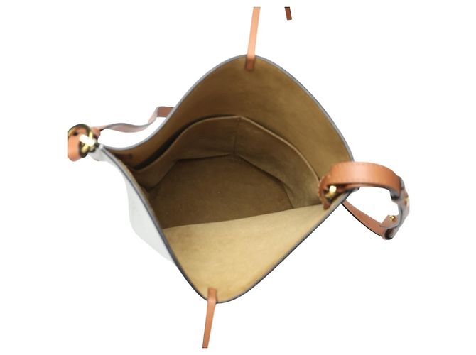 Gate Borsa a tracolla Loewe in vitello grigio Marrone - vista 11