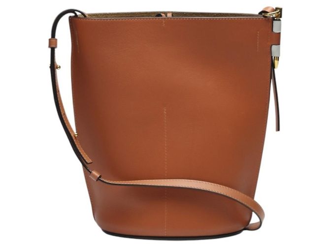 Gate Borsa a tracolla Loewe in vitello grigio Marrone - vista 3
