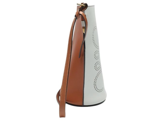 Gate Borsa a tracolla Loewe in vitello grigio Marrone - vista 4