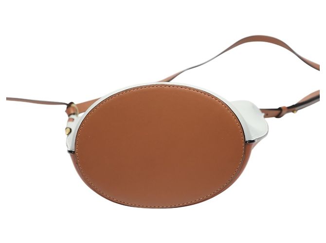 Gate Borsa a tracolla Loewe in vitello grigio Marrone - vista 5