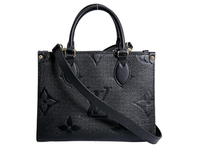 Borsa Tote Louis Vuitton OnTheGo PM Nero - vista 2
