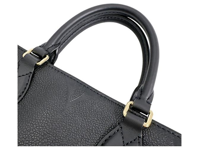 Borsa Tote Louis Vuitton OnTheGo PM Nero - vista 9