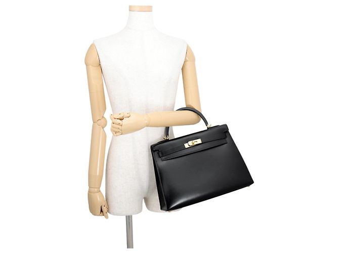 Hermès Bolsa Hermes Kelly 32 Preto - vista 4
