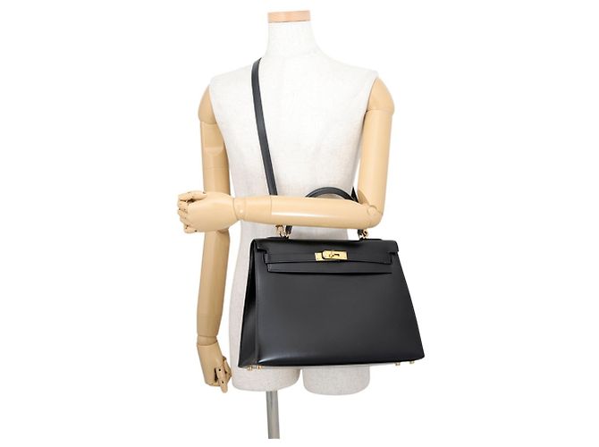 Hermès Bolsa Hermes Kelly 32 Preto - vista 5