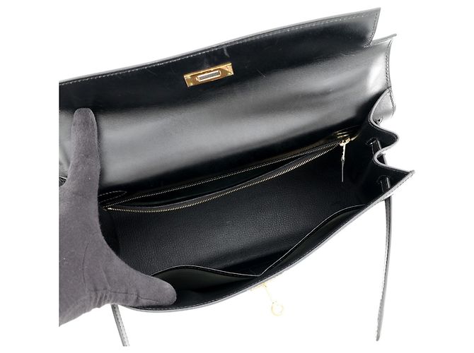 Hermès Bolsa Hermes Kelly 32 Preto - vista 6