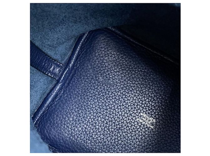 Hermès Hermes Picotin Lock PM Handtasche Blau - Ansicht 10