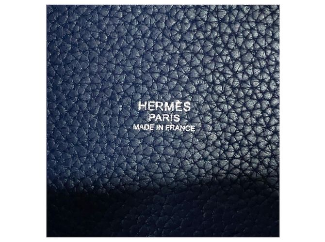 Hermès Hermes Picotin Lock PM Handtasche Blau - Ansicht 15