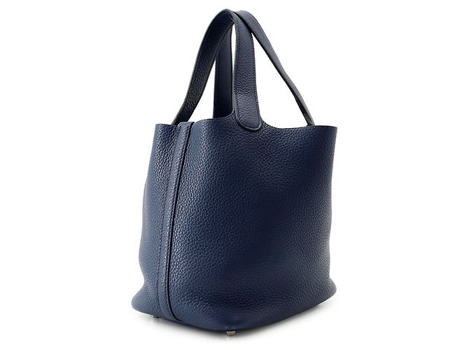 Hermès Hermes Picotin Lock PM Handtasche Blau - Ansicht 2