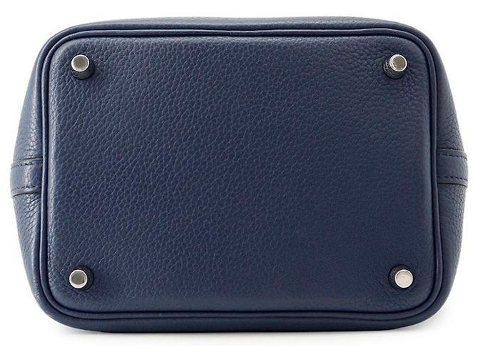 Hermès Hermes Picotin Lock PM Handtasche Blau - Ansicht 3
