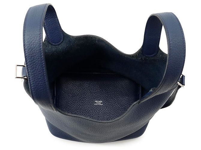Hermès Hermes Picotin Lock PM Handtasche Blau - Ansicht 5