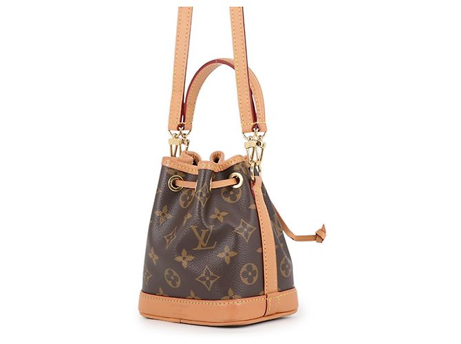 Louis Vuitton Monogram Nano Noe Handtasche Braun - Ansicht 2