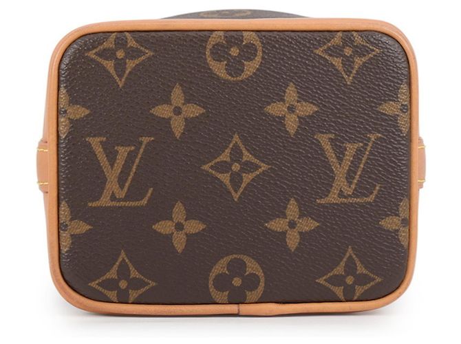 Louis Vuitton Monogram Nano Noe Handtasche Braun - Ansicht 3