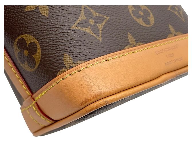Louis Vuitton Monogram Nano Noe Handtasche Braun - Ansicht 7