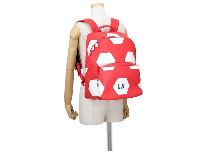 Mochila Louis Vuitton Epi Apollo Roja - vista 4