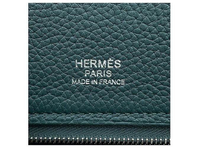 Hermès Borsa Tote Hermes Kara in pelle Togo Blu - vista 16