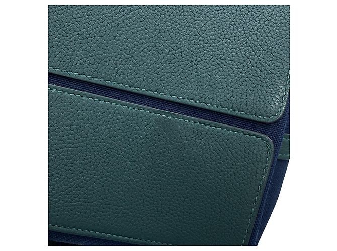 Hermès Borsa Tote Hermes Kara in pelle Togo Blu - vista 7