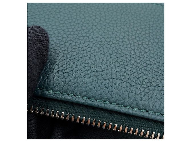 Hermès Borsa Tote Hermes Kara in pelle Togo Blu - vista 9